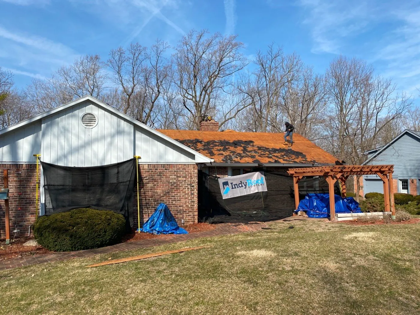 Commercial roof inspection documented in Sand Creek Woods